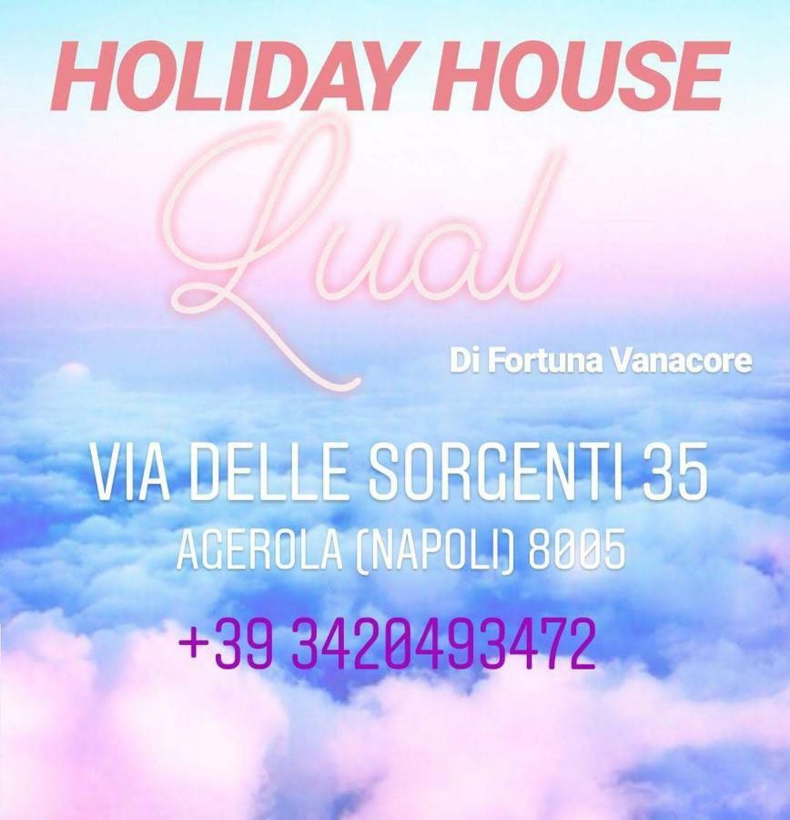 Holiday House Lual Agerola Eksteriør bilde